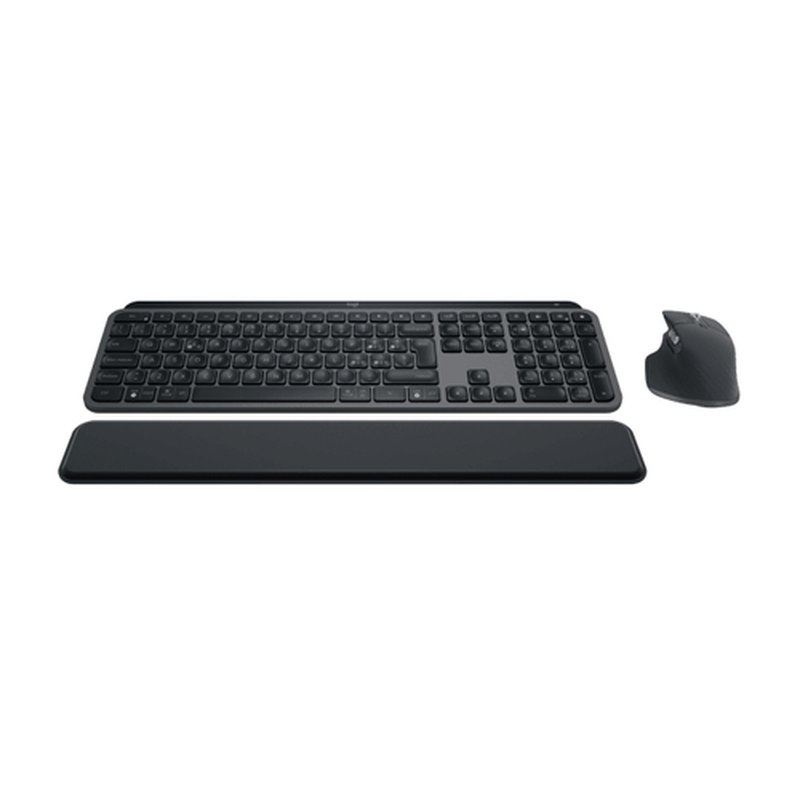 Logitech MX Keys S Combo teclado Ratón incluido RF Wireless + Bluetooth QWERTY Italiano Grafito Logitech MX Keys S Combo teclado Ratón incluido RF Wireless + Bluetooth QWERTY Italiano Grafito - Imagen 2