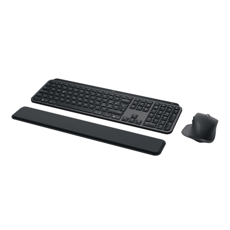 Logitech MX Keys S Combo teclado Ratón incluido RF Wireless + Bluetooth QWERTY Italiano Grafito Logitech MX Keys S Combo teclado Ratón incluido RF Wireless + Bluetooth QWERTY Italiano Grafito - Imagen 3