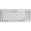 Logitech MX Mini Mechanical for Mac teclado Bluetooth QWERTY Inglés de EE. UU. Gris, Blanco Logitech MX Mini Mechanical for Mac teclado Bluetooth QWERTY Inglés de EE. UU. Gris, Blanco