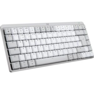 Logitech MX Mini Mechanical for Mac teclado Bluetooth QWERTY Inglés de EE. UU. Gris, Blanco Logitech MX Mini Mechanical for Mac teclado Bluetooth QWERTY Inglés de EE. UU. Gris, Blanco