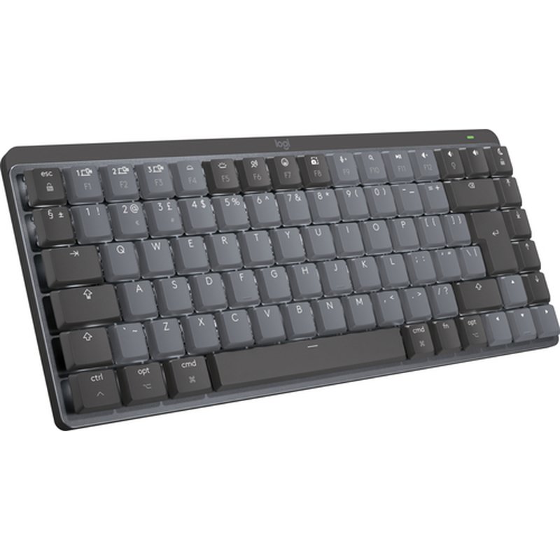 Logitech MX Mini Mechanical for Mac teclado Bluetooth QWERTY Inglés del Reino Unido Grafito, Gris - Imagen 3