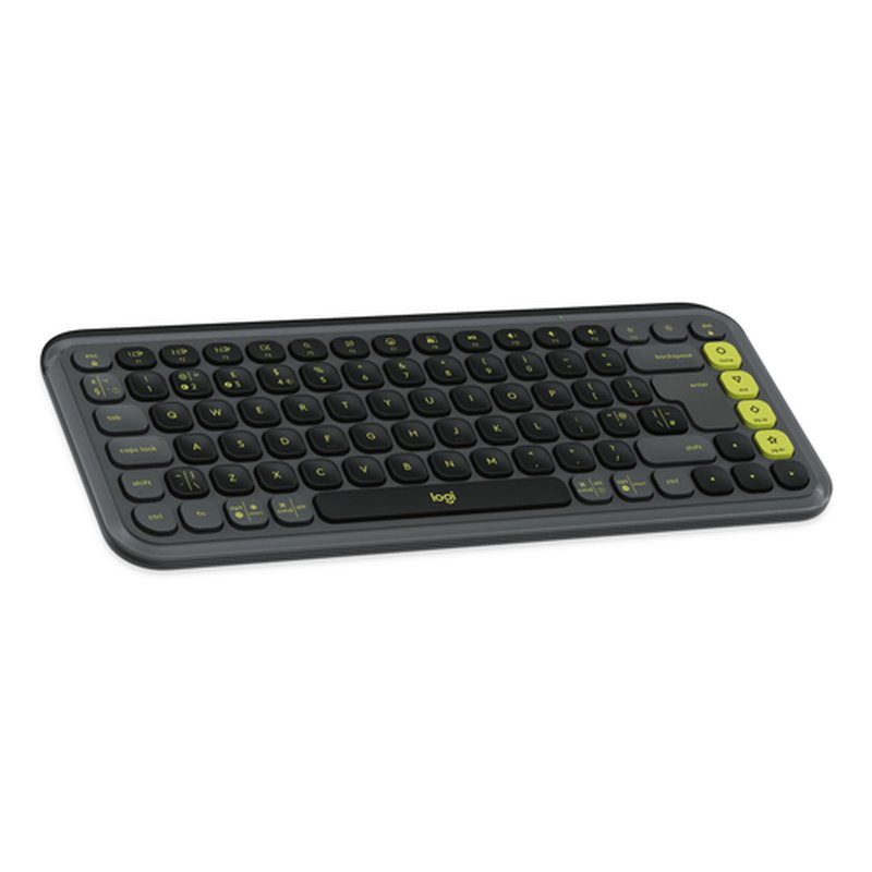 Logitech POP Icon Combo teclado Ratón incluido Universal Bluetooth QWERTY Inglés del Reino Unido Grafito, Verde - Imagen 3