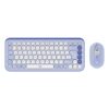 Logitech POP Icon Combo teclado Ratón incluido Universal Bluetooth QWERTY Inglés del Reino Unido Lila, Blanco