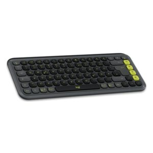 Logitech POP Icon Combo teclado Ratón incluido Universal Bluetooth QWERTZ Alemán Grafito, Verde