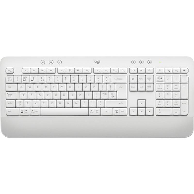 Logitech Signature K650 teclado Bluetooth QWERTY Inglés internacional Blanco Logitech Signature K650 teclado Bluetooth QWERTY Inglés internacional Blanco
