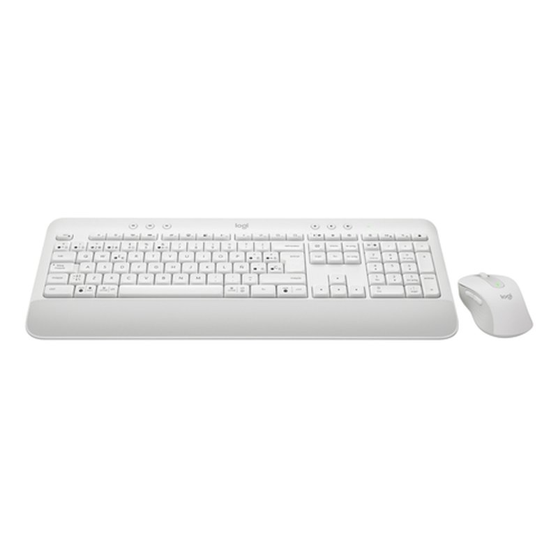 Logitech Signature MK650 Combo For Business teclado Ratón incluido Oficina RF Wireless + Bluetooth QWERTY Español Blanco - Imagen 2