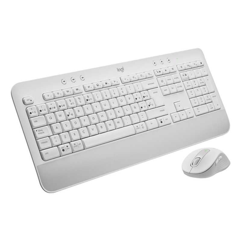 Logitech Signature MK650 Combo For Business teclado Ratón incluido Oficina RF Wireless + Bluetooth QWERTY Español Blanco - Imagen 3