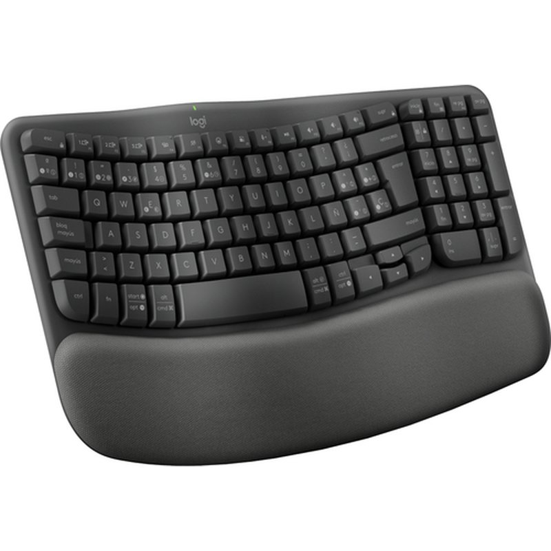 Logitech Wave Keys for Business teclado RF Wireless + Bluetooth QWERTZ Suizo Grafito Logitech Wave Keys for Business teclado RF Wireless + Bluetooth QWERTZ Suizo Grafito - Imagen 2