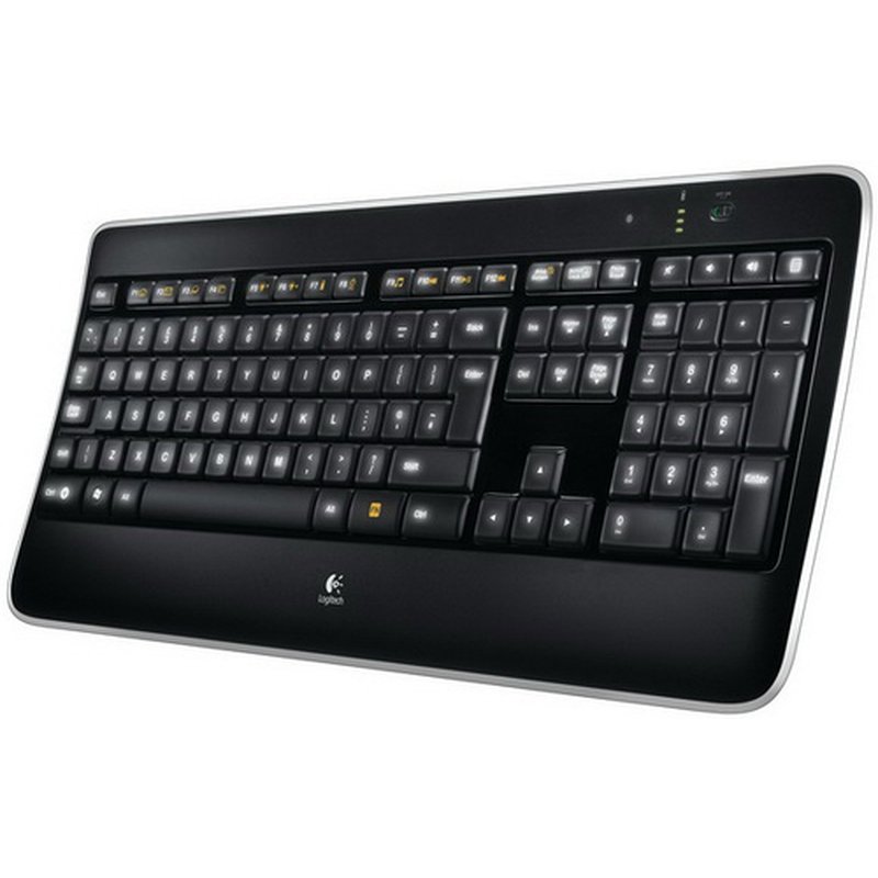 Logitech Wireless Illuminated Keyboard K800 teclado RF inalámbrico QWERTY Español Negro Logitech Wireless Illuminated Keyboard K800 teclado RF inalámbrico QWERTY Español Negro