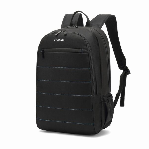 MOCHILA PORTATIL COOLBOX 15.6 NEGRO