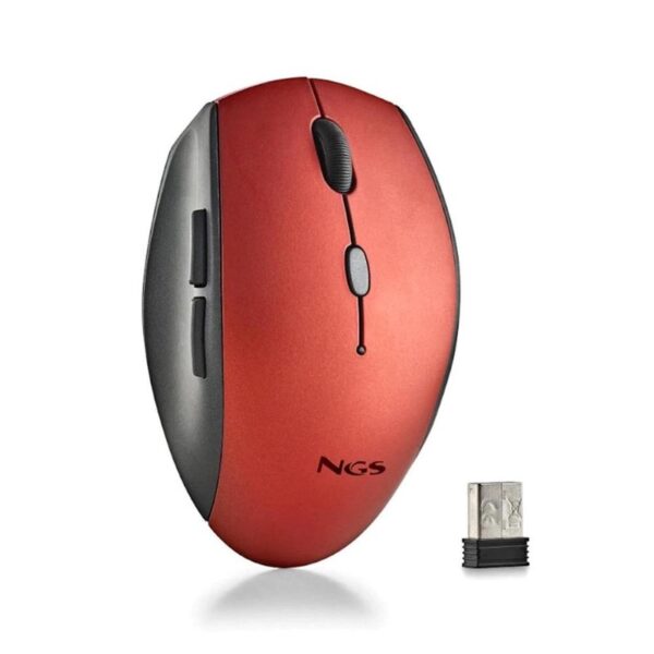 MOUSE NGS WIRELESS BEE USB RED