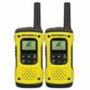 Motorola Talkabout T92 H2O two-way radios 16 canales 446.00625 - 446.19375 MHz Negro, Amarillo
