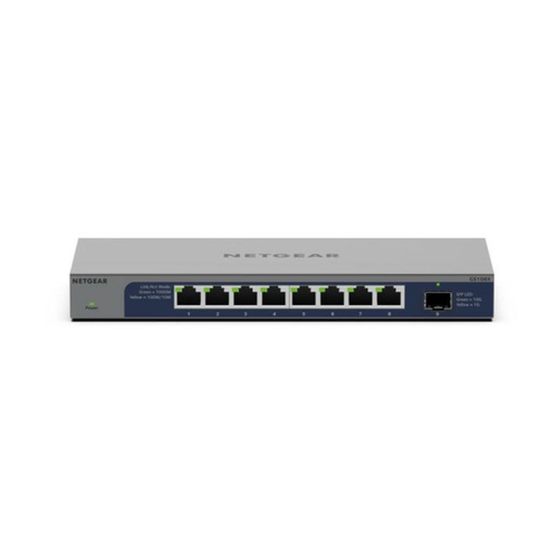 NETGEAR GS108X No administrado L2 Gigabit Ethernet (10/100/1000) Gris - Imagen 3