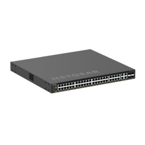 Alternative view of NETGEAR M4350-44M4X4V Gestionado L3 2.5G Ethernet (100/1000/2500) Energía sobre Ethernet (PoE) 1U Negro