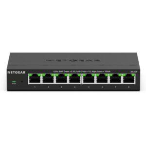 Alternative view of NETGEAR MS308E No administrado 2.5G Ethernet (100/1000/2500) Negro