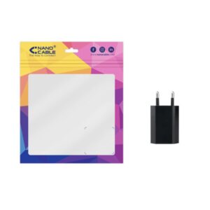 Nanocable 10.10.2002 cargador de dispositivo móvil Negro Interior Nanocable 10.10.2002 cargador de dispositivo móvil Negro Interior