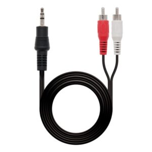 Nanocable CABLE AUDIO ESTEREO 3.5/M-2xRCA/M 1.5 M