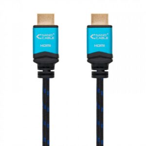 Alternative view of Nanocable Cable HDMI V2.0 4K@60GHz 18 Gbps A/M-A/M, negro, 0.5 m.