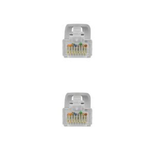 Nanocable Cable de red latiguillo RJ45 LSZH Cat.6A UTP AWG24, Gris, 0.5 m