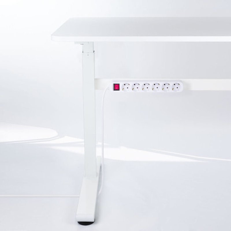 Nanocable Regleta de enchufes de 6 tomas con interruptor, 1.4 metros Blanca - Imagen 5