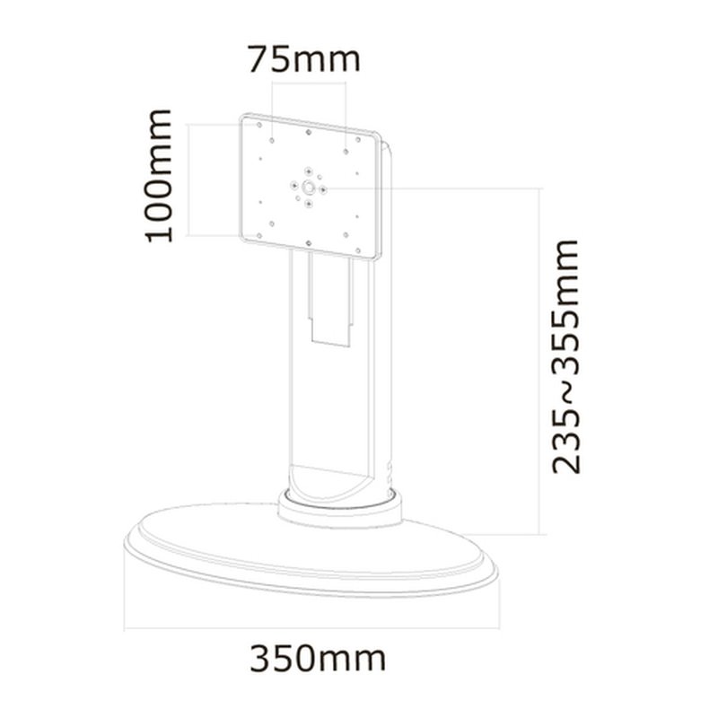 Neomounts by Newstar Soporte de escritorio para monitor - Imagen 4