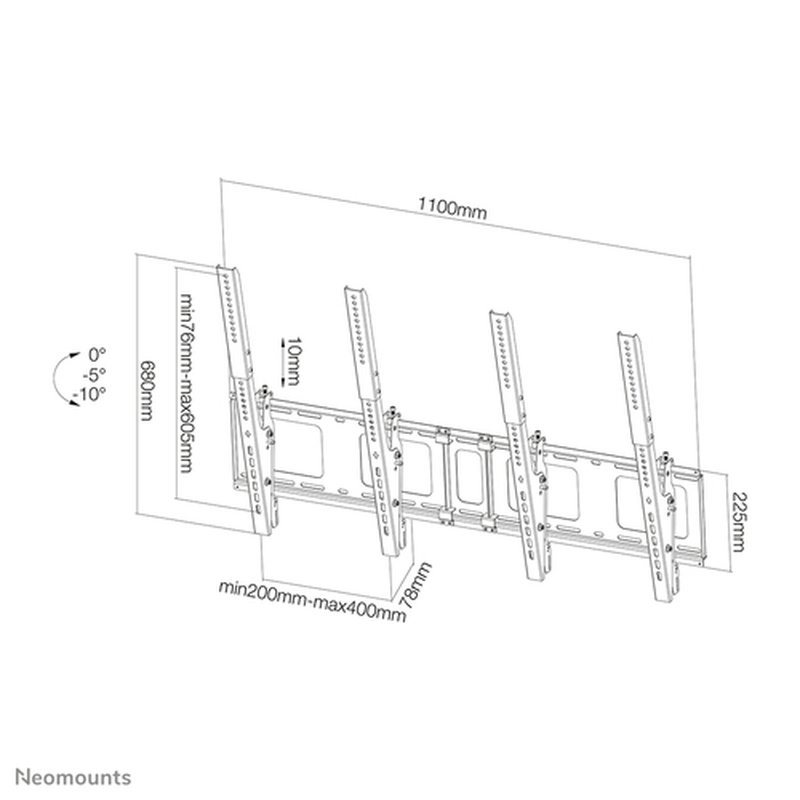 Neomounts by Newstar Soporte de pared para Menú Board Neomounts by Newstar Soporte de pared para Menú Board - Imagen 7
