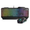 TECLADO + MOUSE KROM GAMING KRUSHER RGB SEMI-MECANICO RETROILUMINADO USB BLACK TECLADO + MOUSE KROM GAMING KRUSHER RGB SEMI-MECANICO RETROILUMINADO USB BLACK