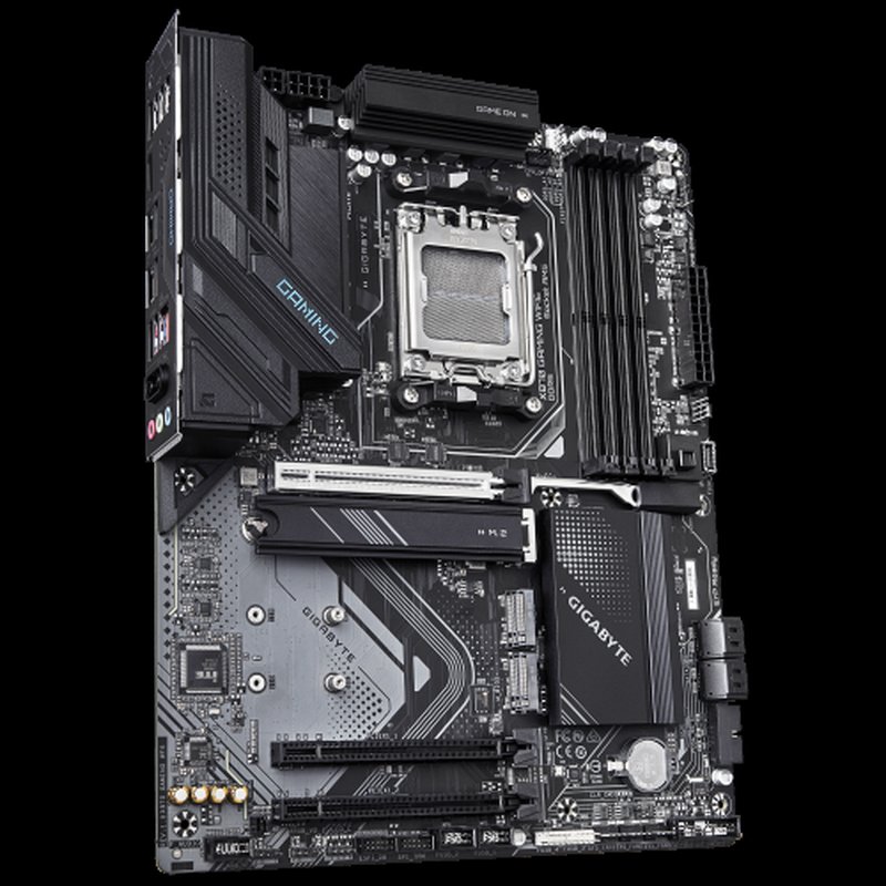 GIGABYTE X870 GAMING WIFI6 Placa Base - Compatible con CPUs AMD Ryzen 9000, 8+2+2 fases VRM, hasta 8000MHz DDR5 (OC), 1xPCIe 5.0 + 2xPCIe 4.0, Wi-Fi 6, LAN 2.5GbE, USB 4 - Imagen 3