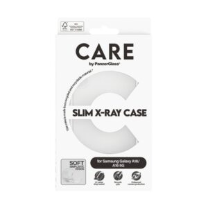 PanzerGlass CARE by PG Fash TP XR Soft Sam New A15 funda para teléfono móvil Transparente