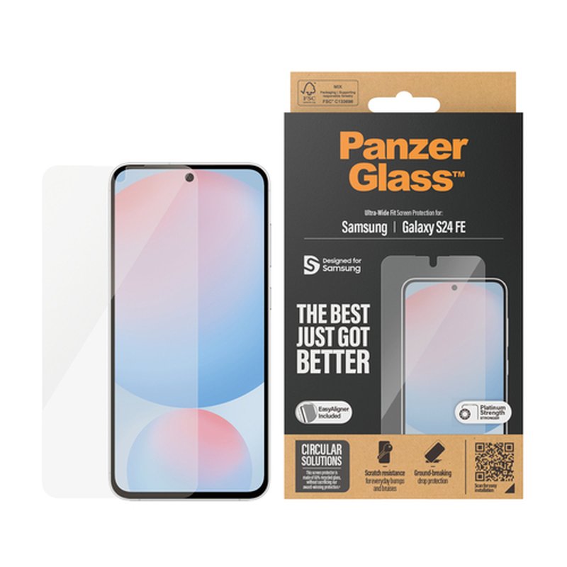 PanzerGlass Screen Protector Samsung Galaxy S23 FE UWF - Imagen 2