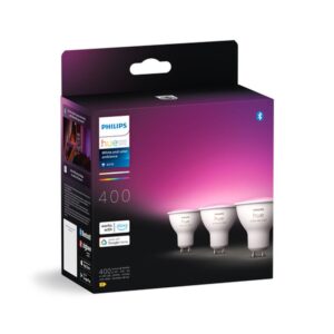 Alternative view of Philips Hue White and Color ambiance GU10 - foco inteligente - (paquete de 3)