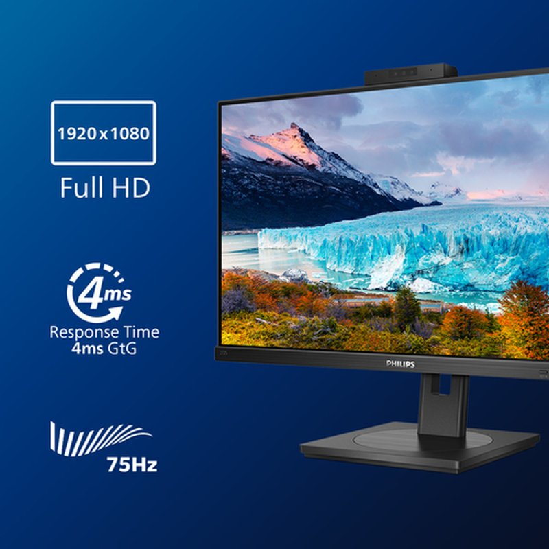 Philips S Line 272S1MH/00 LED display 68,6 cm (27") 1920 x 1080 Pixeles Full HD Negro - Imagen 2