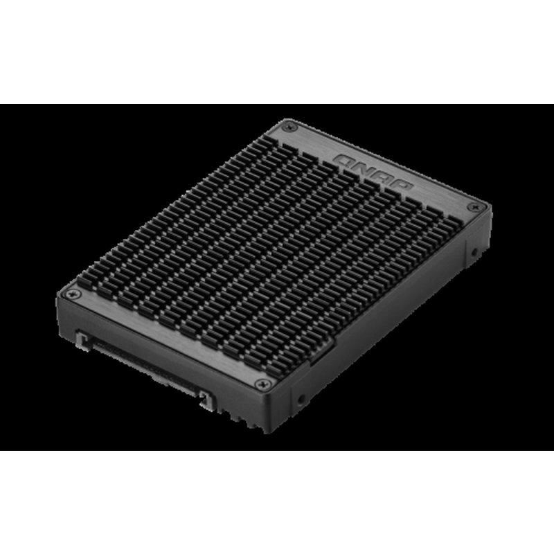 QNAP QDA-UMP4 caja para disco duro externo Caja externa para unidad de estado sólido (SSD) Negro 2.5"