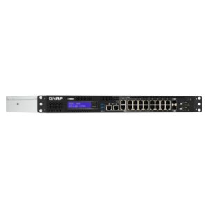Alternative view of QNAP QGD-1602-C3758-16G switch Gestionado L2 2.5G Ethernet (100/1000/2500) Negro, Gris