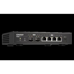 QNAP QSW-2104-2S switch No administrado 2.5G Ethernet Negro
