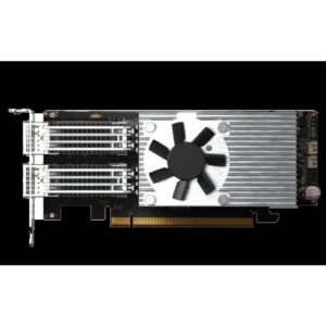 QNAP QXG-100G2SF-E810 adaptador y tarjeta de red Interno Fibra 100000 Mbit/s