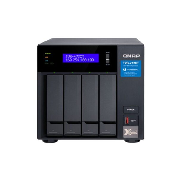 QNAP TVS-472XT NAS Torre Ethernet Negro