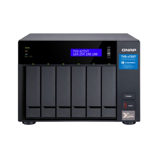 QNAP TVS-672XT NAS Torre Ethernet Negro