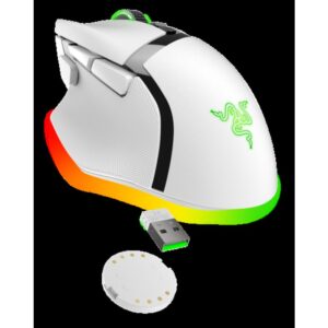 Alternative view of RATON RAZER BASILISK V3 PRO 35K BLANCO (RZ01-05240200-R3G1)