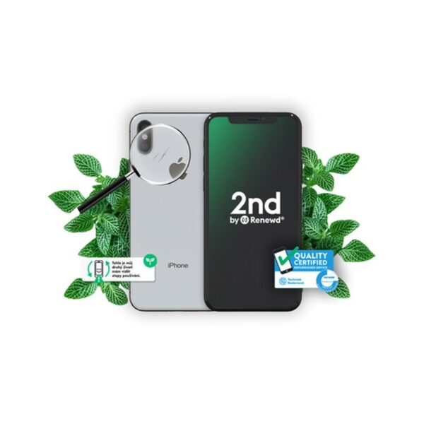 Reacondicionado | 2nd by Renewd iPhone XS Plata 64GB