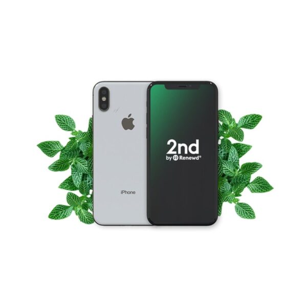 Reacondicionado | 2nd by Renewd iPhone X Plata 64GB