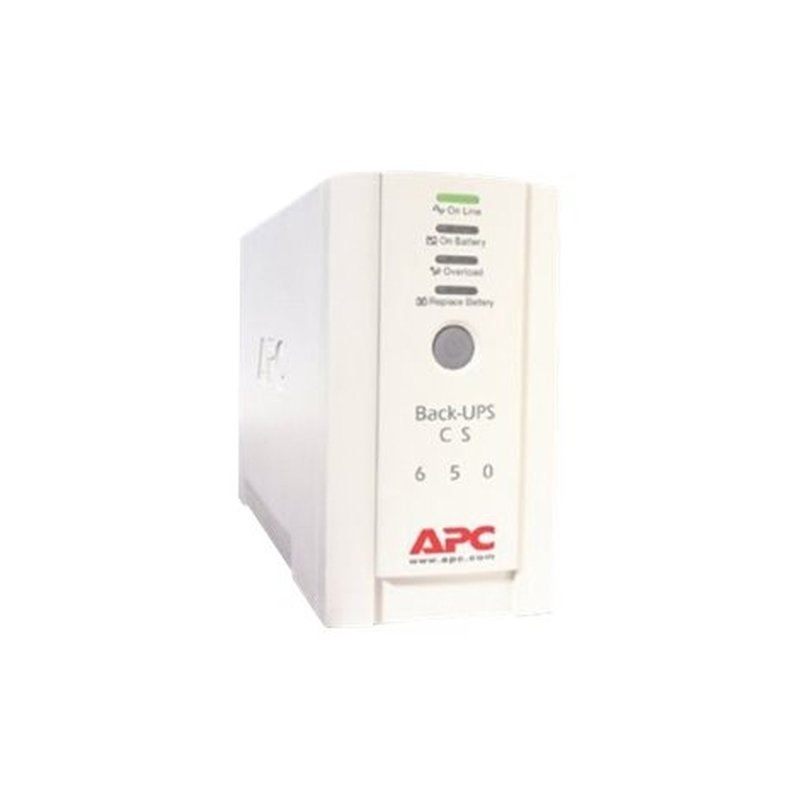 Reacondicionado | APC Back-UPS En espera (Fuera de línea) o Standby (Offline) 0,65 kVA 400 W 4 salidas AC Reacondicionado | APC Back-UPS En espera (Fuera de línea) o Standby (Offline) 0,65 kVA 400 W 4 salidas AC