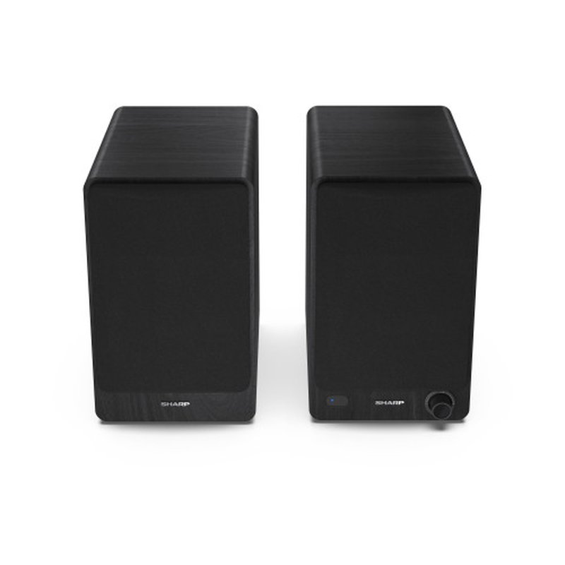 Sharp Bookshelf Speakers De 2 vías Negro Inalámbrico y alámbrico 60 W - Imagen 5