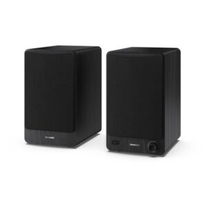 Sharp Bookshelf Speakers De 2 vías Negro Inalámbrico y alámbrico 60 W