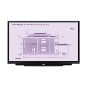 Sharp PN-65TH1 Panel plano interactivo 165,1 cm (65") LCD Wifi 350 cd / m² 4K Ultra HD Negro Pantalla táctil