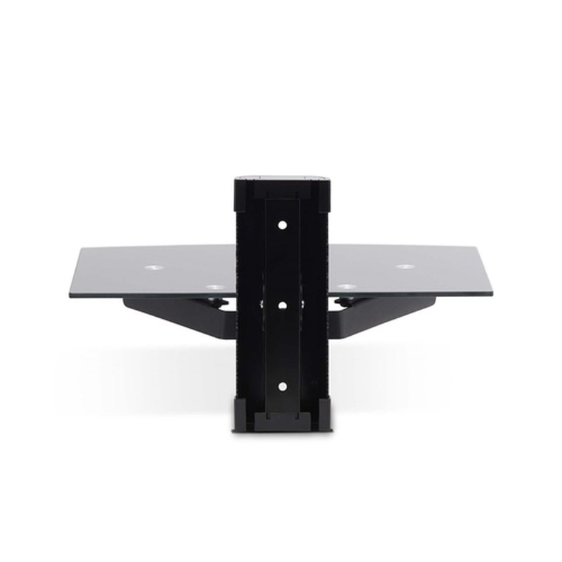 StarTech.com 1B-WALL-MOUNT-SHELF estante para equipo av Negro Vidrio templado StarTech.com 1B-WALL-MOUNT-SHELF estante para equipo av Negro Vidrio templado - Imagen 3