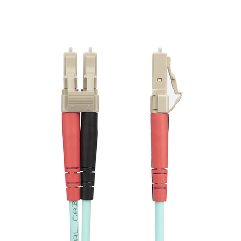 StarTech.com 450FBLCLC25 cable de fibra optica 25 m LC OM4 Color aguamarina - Imagen 2