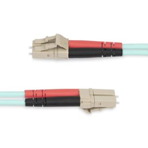 StarTech.com 450FBLCLC25 cable de fibra optica 25 m LC OM4 Color aguamarina