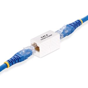 StarTech.com Acoplador RJ45 - Acoplador UTP - Acoplador de Cable de Red - Conector sin Blindar T568 - Cat6 - Hembra a Hembra - Extensión de Cableado de Red RJ45 sin Blindaje StarTech.com Acoplador RJ45 - Acoplador UTP - Acoplador de Cable de Red - Conector sin Blindar T568 - Cat6 - Hembra a Hembra - Extensión de Cableado de Red RJ45 sin Blindaje