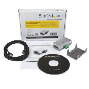 StarTech.com Adaptador Concentrador Hub 2 Puertos Serie Serial RS232 DB9 a USB con Retención Puerto COM StarTech.com Adaptador Concentrador Hub 2 Puertos Serie Serial RS232 DB9 a USB con Retención Puerto COM